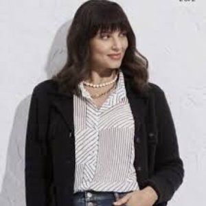 cabi Parallel Top Spring 22 Small NWOT